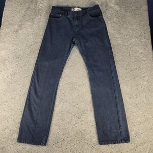 Levis Jeans Womens 20 Blue 511 Skinny Dark Wash Straight Leg Slim Fit Mid Rise